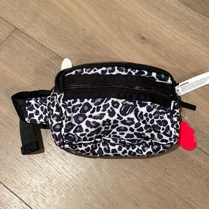 Rolling Stones Cheetah Print Fanny Pack NWT